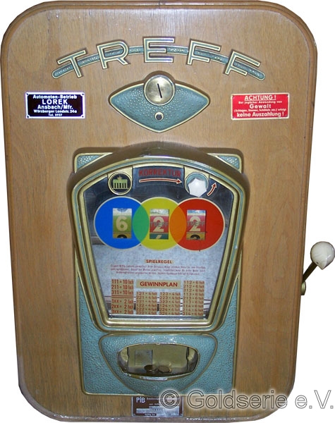 Treff, Treff Spiel- und Warenautomaten (Berlin), 1955_